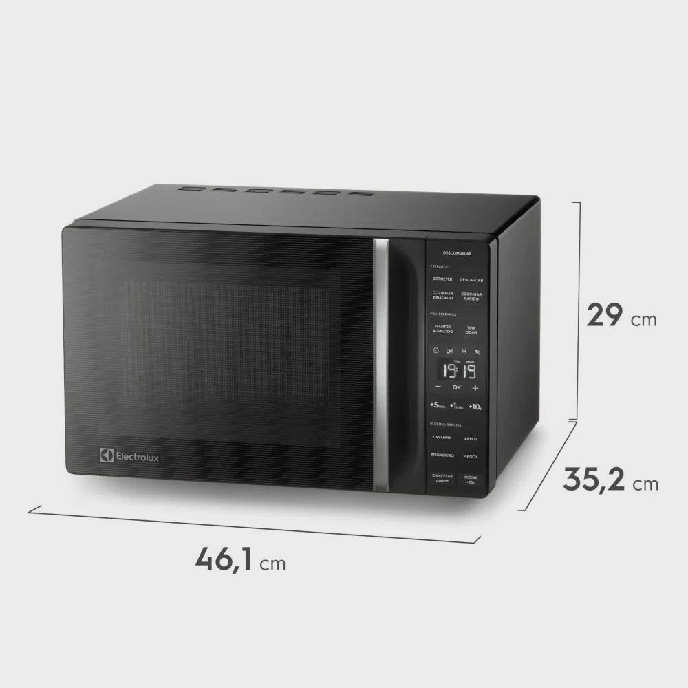 Micro-Ondas de Bancada Electrolux Efficient 23L (ME23P)- 220V, Cor: Preto